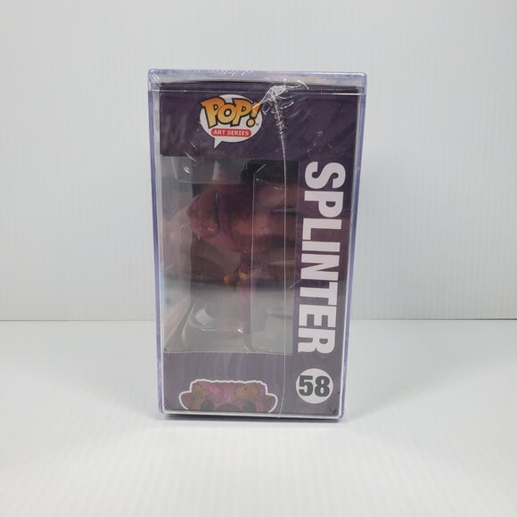 Funko POP! Artist Series: TMNT Splinter #58 Target Exclusive w Clear Case - Picture 3 of 7
